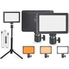  Ściemnialna kamera LED Video Light Panel Lampa + Wspornik Statyw do oświetlenia fotograficznego
