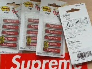 FW19 Supreme Post-it Flags 3M reflective 4x packs Accessory - Picture 1 of 5