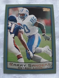 1999 Topps Jumbos Football Barry Sanders - Bild 1 von 2