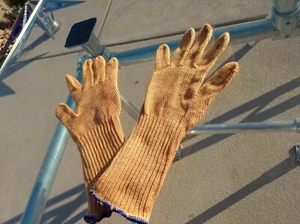 Kynol Feuerfeste Handschuhe, Stunt, Brandschutz, Stricken, Schweißen / wie Nomex M/L - Bild 1 von 5