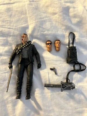 Arnold Schwarzenegger Terminator 2: Judgement Day T-800 7" Action Figure, Neca - Image 1 of 4