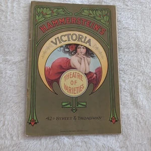Hammerstein's Victoria Theatre Of Varieties - Playbill November 16, 1914 - Picture 1 of 3