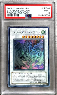 Yugioh Card Japanese Stardust Dragon Ghost Rare PSA 9 Mint, TDGS-JP040 2008 (1) - Image 1 of 4