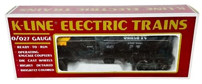 K-LINE K-63281 ELECTRIC TRAINS O/27 GAUGE SANTA FE SHELL CLASSIC TRAIN CAR BOX - Image 1 of 4