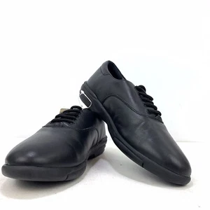 Zapatos para caminar Walkmaster Deer Stag para mujer Jazz de cuero negro con cordones talla 7,5 nuevos con etiquetas - Imagen 1 de 12