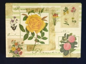 Antike Botanicals Schreibwaren Schubladenbox - Blumen - Set 16 - Neu versiegelte Box - Bild 1 von 5