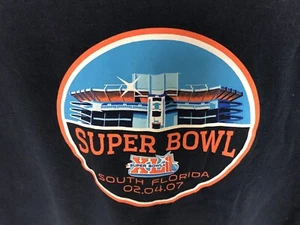 Authentic Original Super Bowl XLI On Site Event Shirt Colts Peyton Manning - Picture 1 of 4