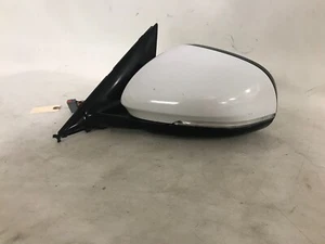 2010-2015 JAGUAR XF Driver Left Side View Mirror Fuji White - Picture 1 of 6