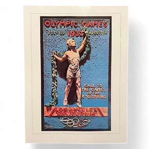 Póster de los Juegos Olímpicos de 1932 12x16 impresión artística de Los Ángeles, California - Imagen 1 de 2