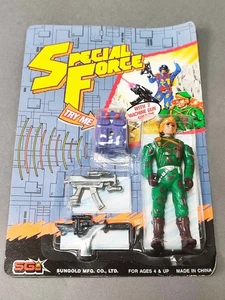 1990 SUNGOLD SPECIAL FORCE - GI JOE KO 2806 GREEN SNAKE - FACTORY SEALED - Picture 1 of 8