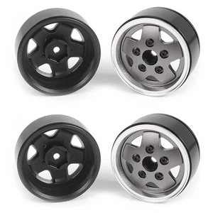 RC4WD VVV-C0810 CNC Machined Dome Spoked 1.9" Classic Beadlock Wheels (4) - Picture 1 of 8