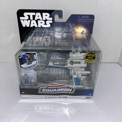 Star Wars Micro Galaxy Squadron POE DAMERON’S T-70 X-WING #0065 Serie 3 CHASE Foto 1 de 4