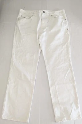 Ralph Lauren White Jeans Men's Pants Classic Straight 5 Pocket Size 36R 39"L - Image 1 of 4
