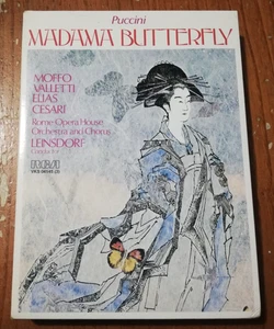 Audiocassette Musica Classica in Cofanetto "Madama Butterfly" Puccini - Picture 1 of 4