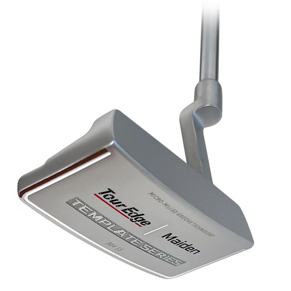 NEW Tour Edge Template Series Maiden Silver 35" Wide Blade Putter - Image 1 of 1
