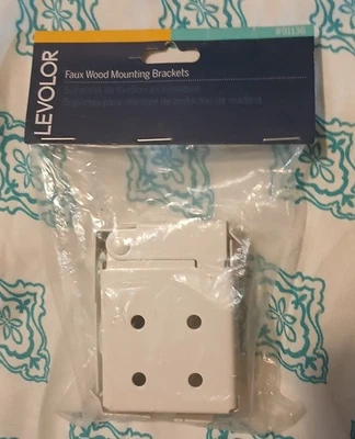 NIP • SOPORTE DE MONTAJE CIEGO "PLANTACIÓN" LEVOLOR 2 PULGADAS • NO. 91136 Foto 1 de 2