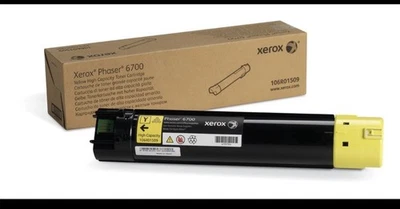 Genuine Xerox Phaser 6700 Yellow 106R01509 High Capacity Toner Cartridge - Image 1 of 4