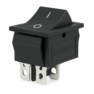 Taster 2 polig (4pin) Gerätetaster 16A 250VA Perfekt als Ersatz für Rasenmäher - Picture 1 of 6