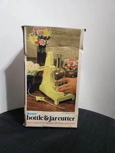 Ronco Bottle And Jar Cutter 1972 Cuts Round Or Square In Original Box Complete - Picture 1 of 4