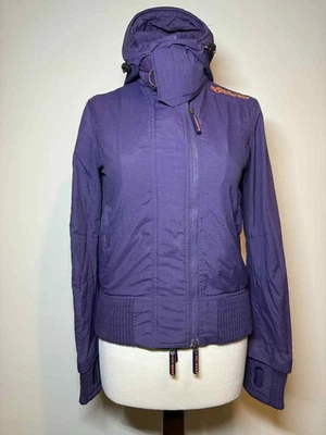Superdry Female Purple Long Sleeve Windbreaker Jacket Size XS - Image 1 of 4