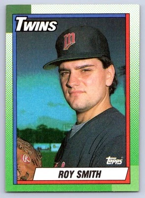 1990 Topps Roy Smith #672 Minnesota Twins - Image 1 of 2