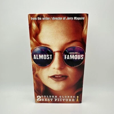 Almost Famous (VHS, 2001) Kate Hudson, Vintage, Classic, Tested & Working! Rare - Image 1 of 4