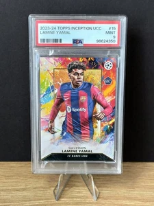 2023-24 Topps Inception Ucc Lamine Yamal Rookie PSA 9 - Picture 1 of 3