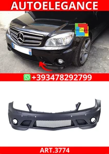 ART.3774 Parachoques Delantero C63 Look Para Mercedes Clase C W204 2007-2011 - Imagen 1 de 5