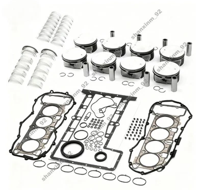 Overhaul Pistons Gasket Bearings Kit For BMW M3 E90 E92 E93 4.0 V8 S65B40 - Image 1 of 4