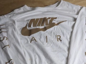 Nike Air Reflective Nike Logo Long Sleeve Tee Size XL Men's Extra Large - Picture 1 of 8