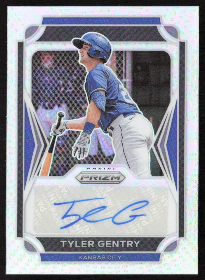 2021 Panini Prizm Draft Picks #AU-TG Tyler Gentry Autographs - Image 1 of 2