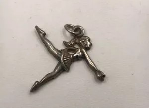 Lindo como puede ser! Colgante bailarina de plata de ley 925 para niña #237 - Imagen 1 de 12