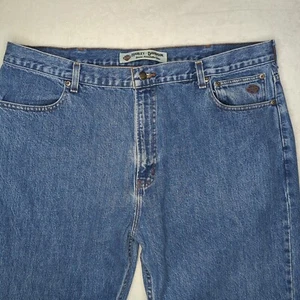 Harley Davidson Jeans 42x32 Original Traditional Fit 100% Cotton Denim - Picture 1 of 13