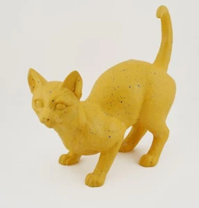 © Wade North Light c1989 Yellow Speckled Cat Figurine - Foto 1 di 4