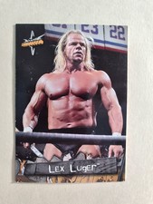 LEX LUGER 1999 TOPPS WCW Embossed Wrestling Stars CARD #58