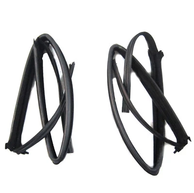 Sello de goma de canal de funcionamiento de vidrio para puerta trasera derecha izquierda para camioneta Nissan D21 de carrocería dura Foto 1 de 2