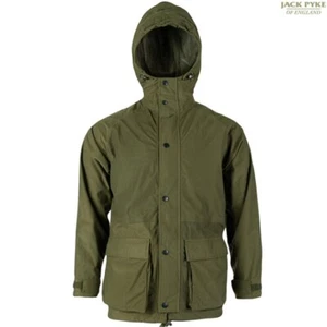 CHAQUETA JACK PYKE RANNOCK HOMBRE S-3XL IMPERMEABLE Y TRANSPIRABLE ABRIGO VERDE - Imagen 1 de 11