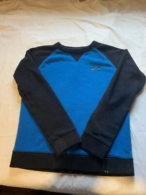 Sudadera Under Armour Juvenil. Azul/Negro Talla Med. Muy buen estado. Foto 1 de 4