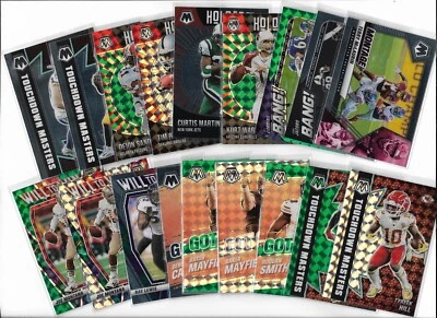 2021 Mosaic Football  Inserts  and  Colors   Complete Your Set     Free Shipping - Image 1 of 2