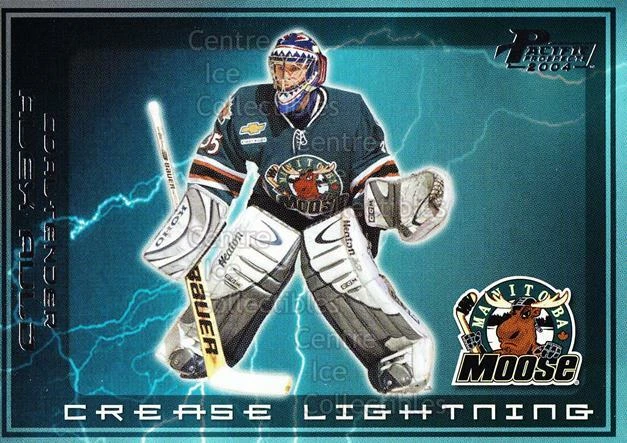 2003-04 Pacific AHL Prospects Crease Lightning #4 Alex Auld - Image 1 of 1