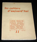 Les Cahiers Daujourdhui N 11 G Besson Leon Werth Nouvelle Serie Eo 1923