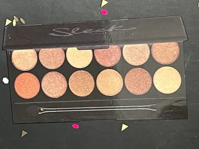 Sleek MakeUp i-Divine Mineral Based Eyeshadow Palette - Gleaming Gold 1152 New - Image 1 of 3