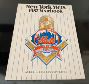 Annuario Vintage New York Mets 1987 Edizione Campionato del Mondo - Foto 1 di 4