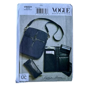 Vogue 9221 Travel Accessories Eyeglass Case Passport Wallet Sling Bag UNCUT - Picture 1 of 2