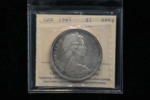 1967 Canada. ($1) Dollar. Specimen. ICCS Graded SP-66 - Picture 1 of 3