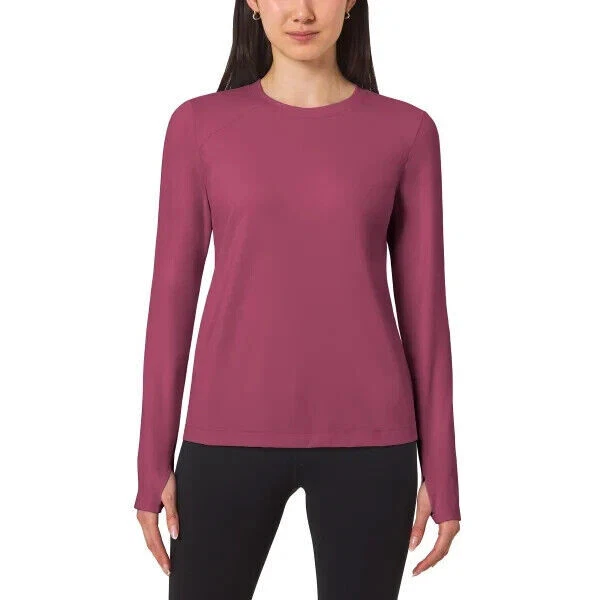 Mondetta Womens Active Long Sleeve Top M Recycled Nylon Polygiene 6455