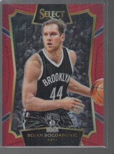 BOJAN BOGDANOVIC 2015-16 PANINI SELECT RED PRIZMS CARD #2 /149