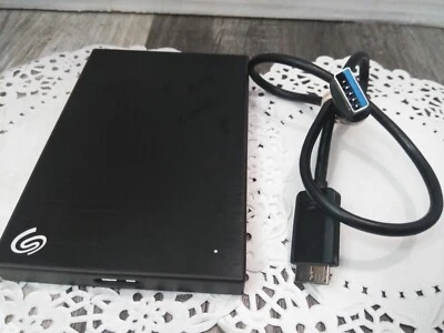 Seagate Backup Plus External Hard Drive 1-TB Model SRD0VN2  (W/ CABLE) - Image 1 of 4