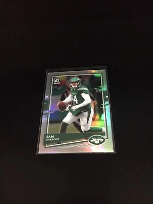 2020 Panini Donruss Optic Sam Darnold #76 Silver Prizm - Image 1 of 2