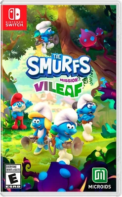 The Smurfs: Mission Vileaf (Nintendo Switch) New - Image 1 of 4